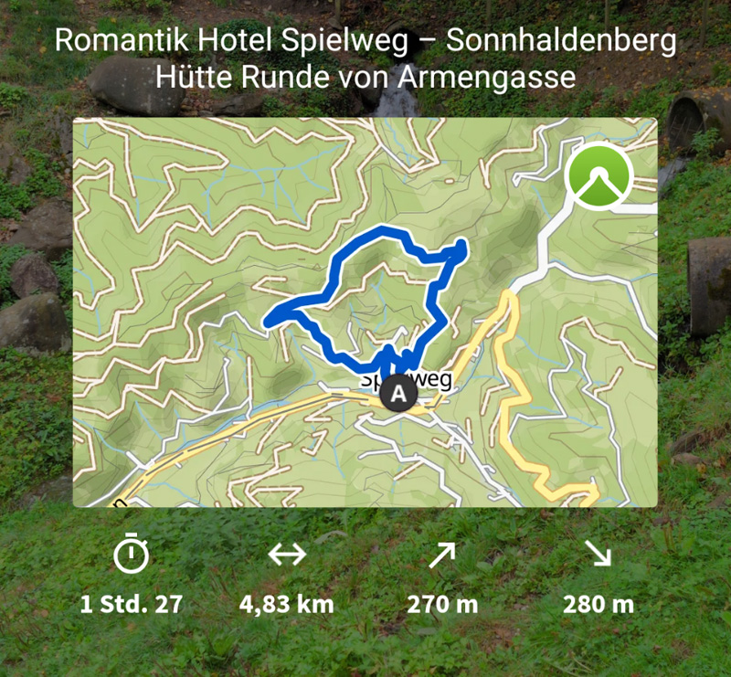 Verdauungsspaziergang zur Überbrückung